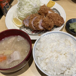 とんかつ檍 札幌すすきの店 - ひれかつ定食170g 1,800円