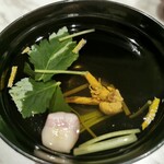 うなぎ 魚政 - 肝吸い