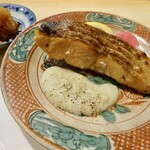 はちどり - 青森のサクラマスと春野菜のソテー菊芋ピューレ添え