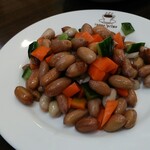 兆奎餃子 - ピーナッツ和え物 580円(確か・税別)