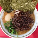 ラーメン濱野家 - ラーメン(並）＋のり・きくらげ増し