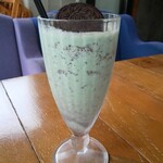 アニバーサリー カフェ - ドリンク写真:チョコミントスムージー(ホイップとチョコソースなし)
