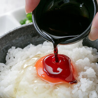 龍の卵かけご飯、薬味セット