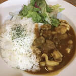 珈琲　そうふぁ - 海の幸カレー上から