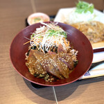 大戸屋 - ごま味噌ダレの鰹ハリハリ野菜丼