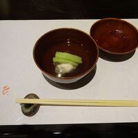 豆腐懐石 くすむら - 椀物　湯葉真丈椀