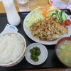 ラーメン福福 - 生姜焼き定食（￥850）