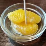ちゃんぽん亭 豊助 - サービスの果物