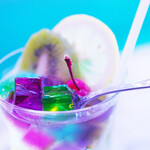 喫茶 ソワレ - 夏味のゼリーポンチ。