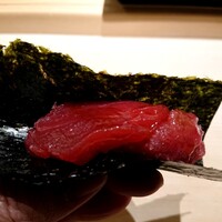 鮨 なんば 日比谷 - 中落ちと赤身の手巻き