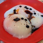 Ya Kun Kaya Toast - 温泉卵に胡椒と醤油