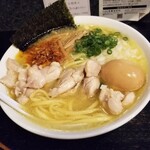 塩そば専門店 桑ばら - 鶏と新たまねぎの塩そば