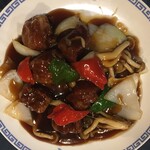 ChineseDining TANI - 黒酢スブタ