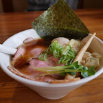 地鶏ラーメン とりじ - 料理写真: