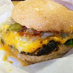 ナチュラル - チーズバーガー1000円