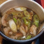 銀座 長寿庵 - 鴨せいろ つゆ