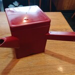 銀座 長寿庵 - 大きな蕎麦湯