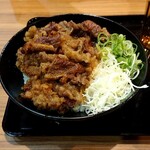 karubidontosundwubusemmontenkandon - カルビ丼 ( 肉大盛 )