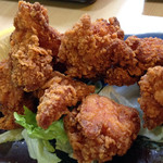 そば吉 - 唐揚げ　500円。<2012_08>