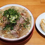 くらお - ラーメン、餃子セット