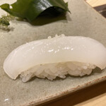 不動前 すし 岩澤 - 握り:アオリイカ