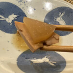 不動前 すし 岩澤 - あん肝大根