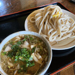 田舎うどん てつ - うまねぎつけめん900円