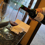 鉄板焼 桂 - 最近赤をよくいただくようになりました