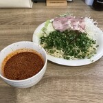 Kinsaiya - 広島つけ麺(ねぎのせ)レギュラー 中辛