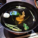 うなぎ 魚政 - 肝吸い