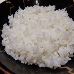 うなぎ 魚政 - ご飯
