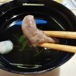 うなぎ 魚政 - 肝吸いの肝