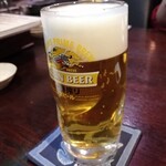 Kai kou - 乾杯の生ビール！(一番搾り/490円)