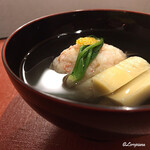 御料理 寺沢 - 毛蟹真薯の椀