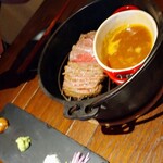 nakameguro 燻製 apartment - 黒毛和牛モモ肉の瞬間燻