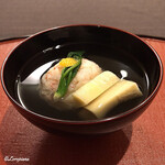 御料理 寺沢 - 毛蟹真薯の椀