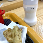 はなちゃんうどん  - まいたけ天を塩で！