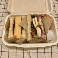 鳥つた - ＊ 田中つた治郎の玉子サンド 　880円