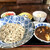 ふじた - 黒カレーつけそば（白ごはん付き）