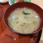 すし藤 - 味噌汁