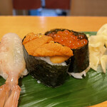 すし かつら - 雲丹とイクラ
どちらも濃厚でした。