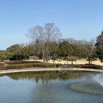 PGM武蔵ゴルフクラブ  - レストラン前のこの池をみて思い出しました