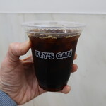 キーズカフェ - アイスコーヒー（R）　285円