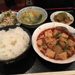 中華居酒屋福 - 麻婆豆腐定食