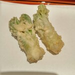 てんぷら 近藤 - タラの芽