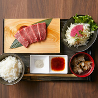 近江牛ロース焼肉定食