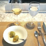 La Brianza - 定番の青のりゼッポリーネ。揚げ立てがやっぱり一番おいしい。