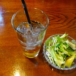 薪窯披薩與料理之店 KO's - ジンジャーエール・サラダ
