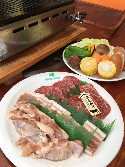 ワールド牧場 金剛 バーベキュー 食べログ