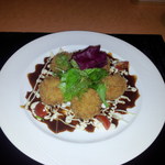 黒豚料理 寿庵 中央駅西口店 - 黒豚コロッケ